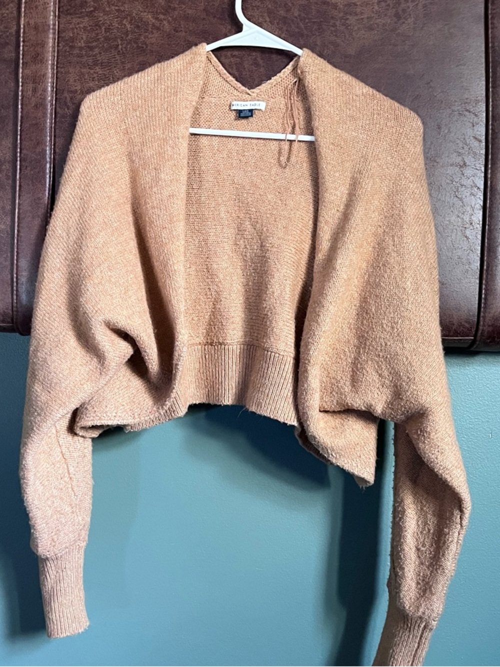 American Eagle Cropped Shrug Cardigan